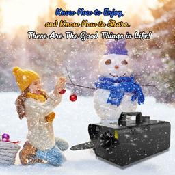 1byone 650W Wired Remote Control Snow Machine