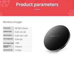 Refurbished 9eight5 Fast Charge Qi Wireless Charger Pad (10W) - Reebelo Singapore