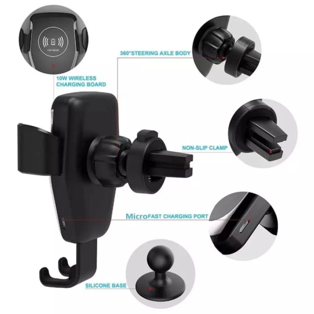 Refurbished 9eight5 Phone Holder & Wireless Charger - Reebelo Singapore
