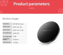 Refurbished 9eight5 Qi Wireless Fast Charging Pad for Phones (10W) - Reebelo Singapore