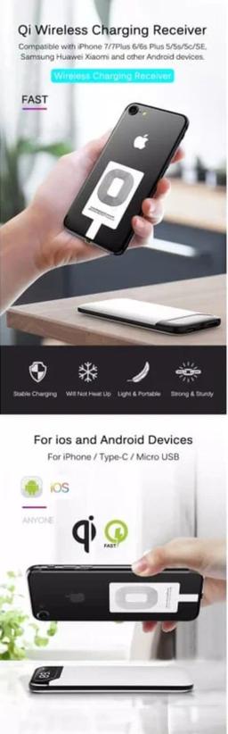 Refurbished 9eight5 Wireless Charging Receiver Type C Devices - Reebelo Singapore