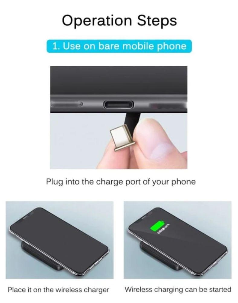 Refurbished 9eight5 Wireless Charging Receiver Type C Devices - Reebelo Singapore