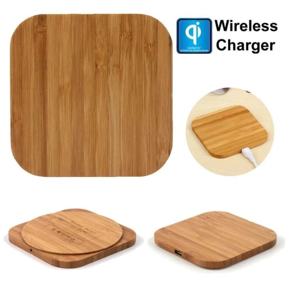Refurbished 9eight5 Wood-Design Wireless Charger Pad (5W) - Reebelo Singapore