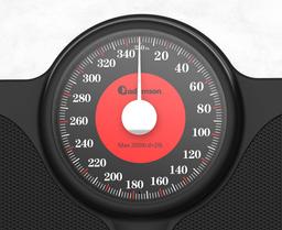 Adamson A23 Analog Bathroom Scale