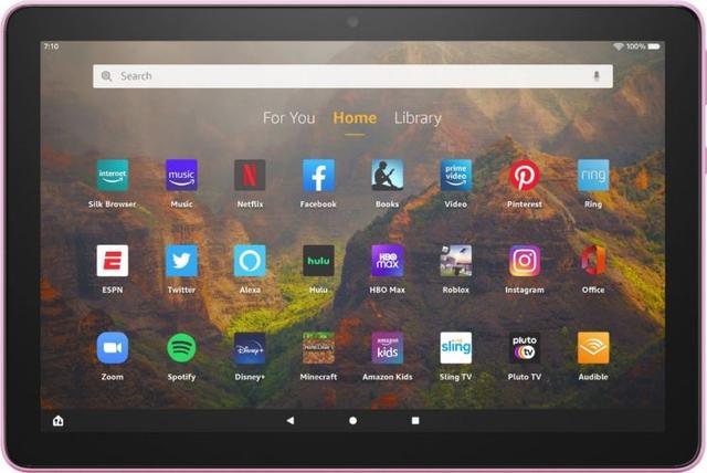 Amazon Fire HD 10 Tablet (2021) in Olive