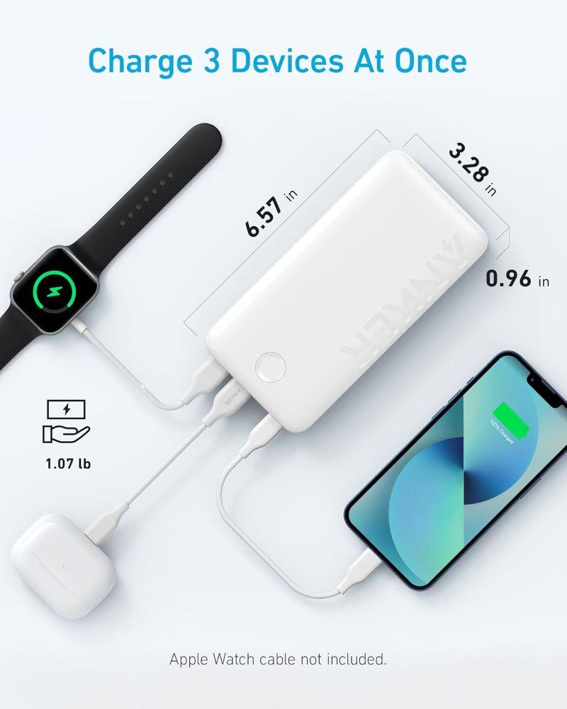 Anker 335 Power Bank (PowerCore 20K) | A1288