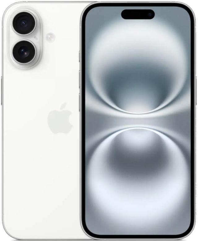 iPhone 16 256GB in White in Excellent condition