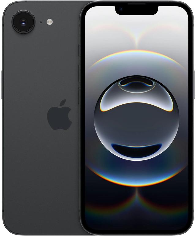 iPhone 16e 128GB in Black in Excellent condition
