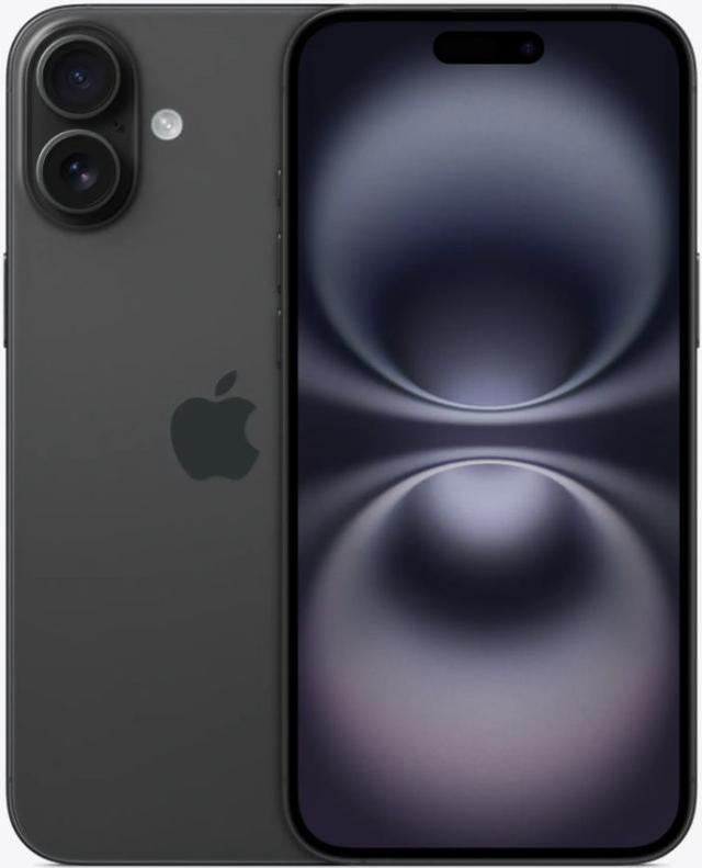 iPhone 16 Plus 128GB in Black in Excellent condition