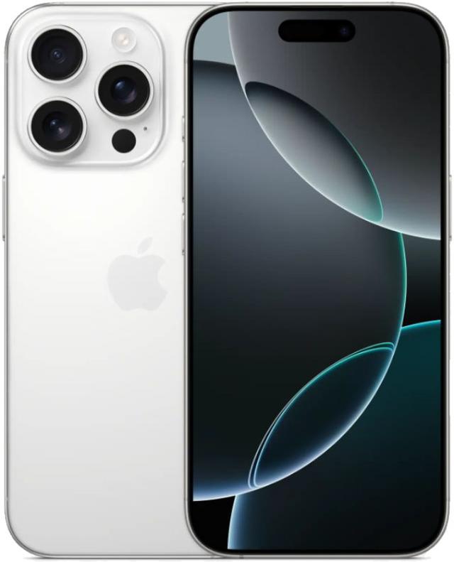 iPhone 16 Pro 128GB in White Titanium in Excellent condition