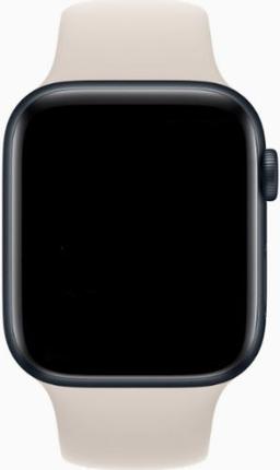 Apple Watch SE 1st Gen (2020) (GPS) - 32GB - 40mm - Space Grey Aluminum Case with Starlight Rubber Sport Band