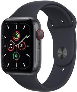 Apple Watch SE 1st Gen (2020) (GPS) - 32GB - 40mm - Space Grey Aluminum Case with Midnight Rubber Sport Band