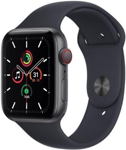 Apple Watch SE 1st Gen (2020) (GPS) - 32GB - 40mm - Space Grey Aluminum Case with Midnight Rubber Sport Band