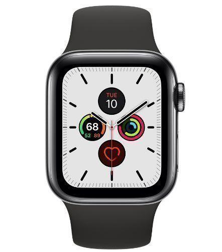 Apple Watch Series 5 40mm (GPS) Black Sport Band - 32GB - Space Grey - Excellent condition