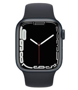 Apple Watch Series 7 (Cellular + GPS) - 32GB - 45mm - Midnight Aluminum Case with Midnight Rubber Sport Band