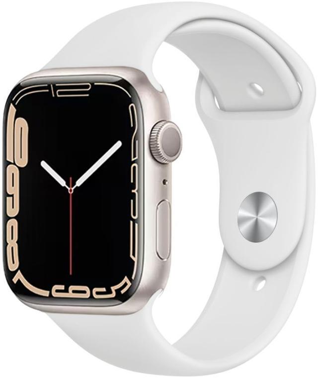 Apple Watch Series 7 Aluminum 45mm in Starlight in Excellent condition