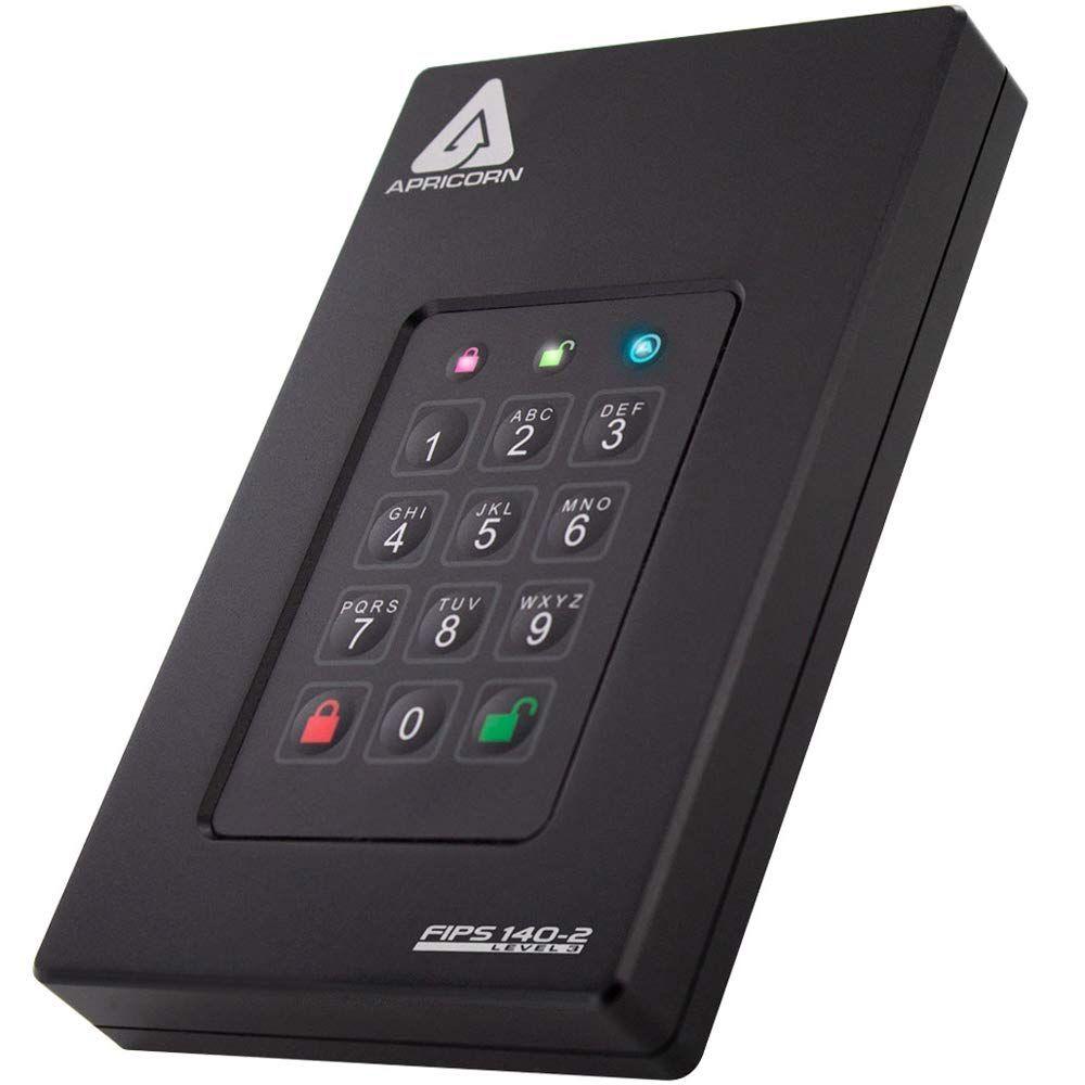 Apricorn Aegis Fortress 2TB External Hard Drive