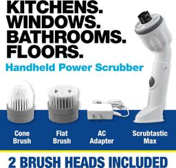 Bell + Howell Scrubtastic Max Spin Scrubber