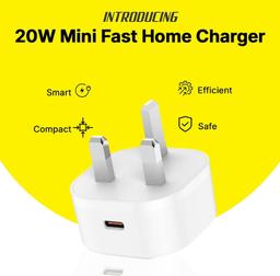 Mini 20W USB-C PD Home Charger AC361UWS (UK Type)