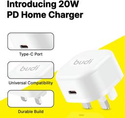 Mini 20W USB-C PD Home Charger AC361UWS (UK Type)