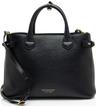 Burberry House Check Leather Banner Medium Tote