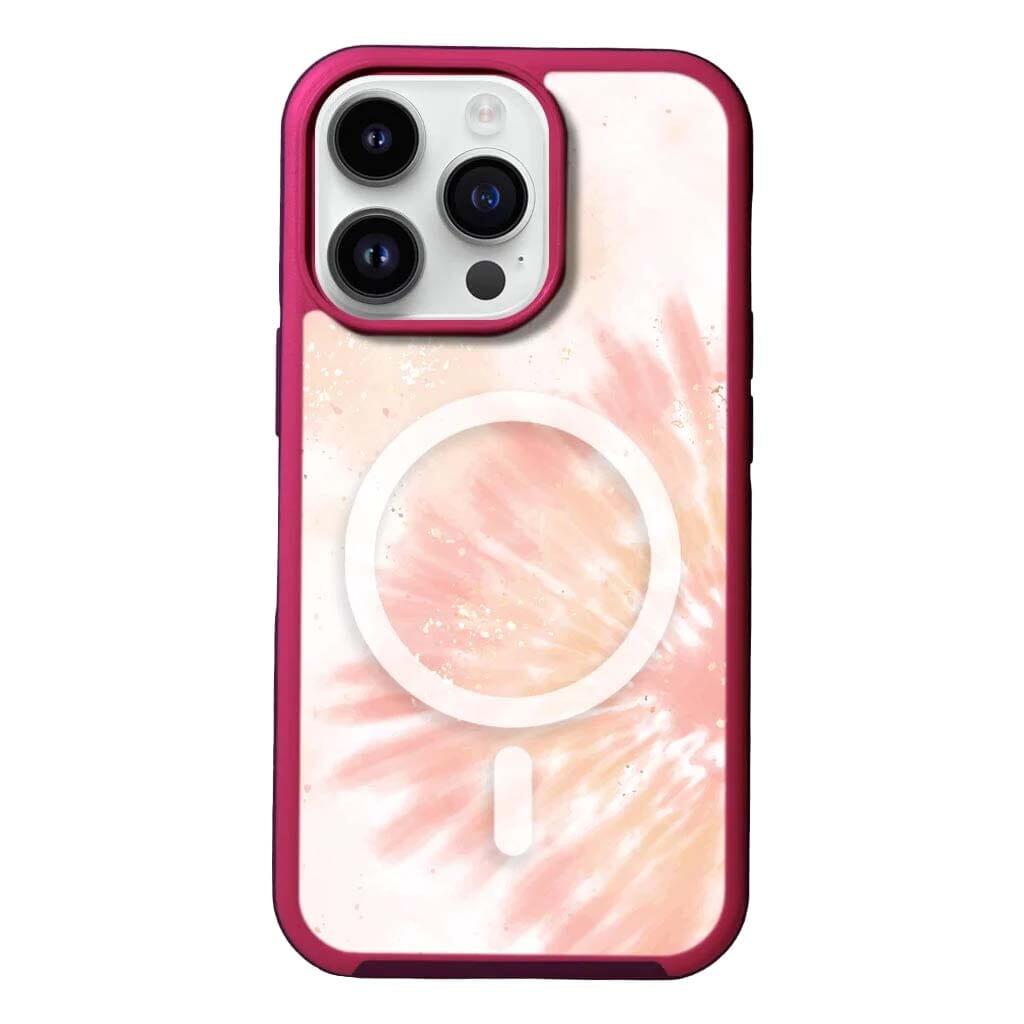 Refurbished Caseco MagSafe iPhone 13 Pro Max Orange Tie Dye Case - Reebelo Singapore