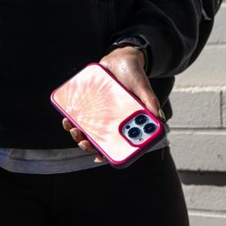 Refurbished Caseco MagSafe iPhone 13 Pro Max Orange Tie Dye Case - Reebelo Singapore