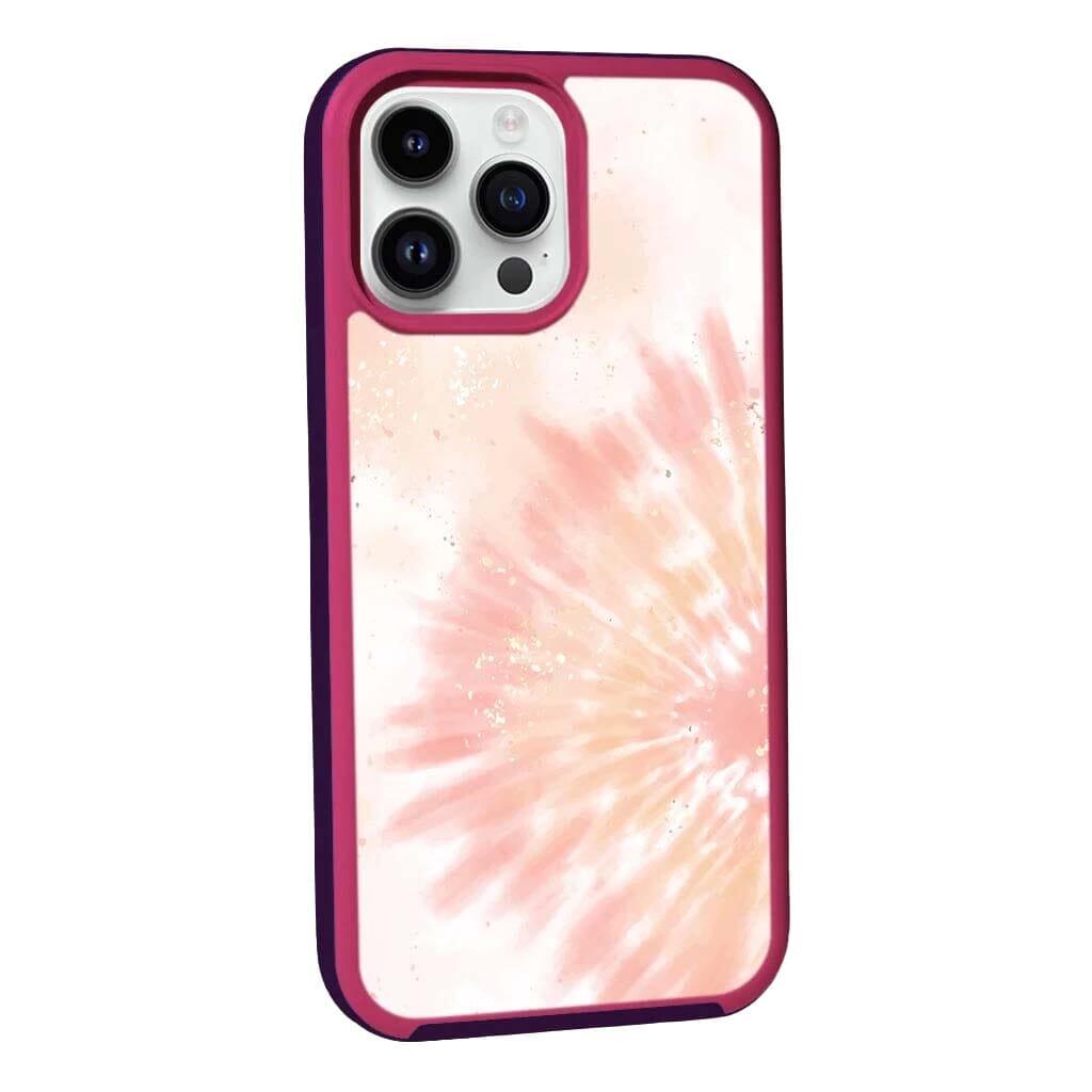 Refurbished Caseco MagSafe iPhone 13 Pro Max Orange Tie Dye Case - Reebelo Singapore