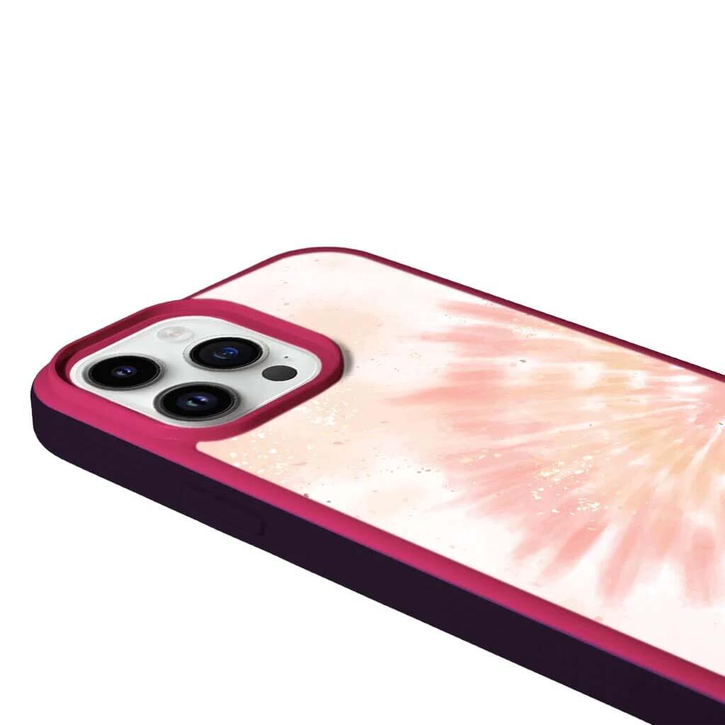 Refurbished Caseco MagSafe iPhone 13 Pro Max Orange Tie Dye Case - Reebelo Singapore