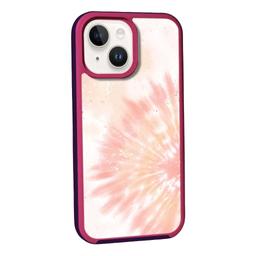 Caseco MagSafe iPhone 14 Plus Orange Tie Dye Case