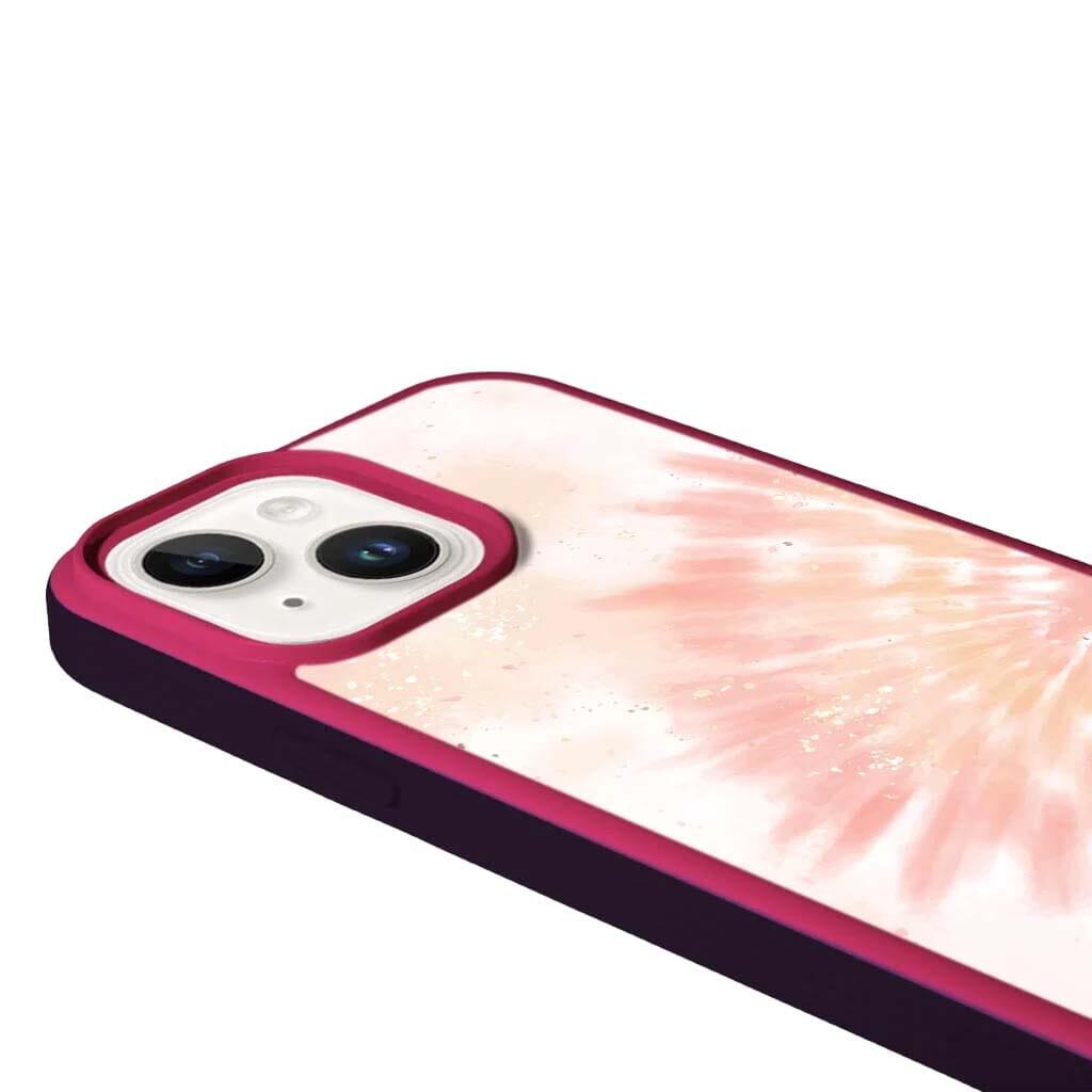 Refurbished Caseco MagSafe iPhone 14 Plus Orange Tie Dye Case - Reebelo Singapore