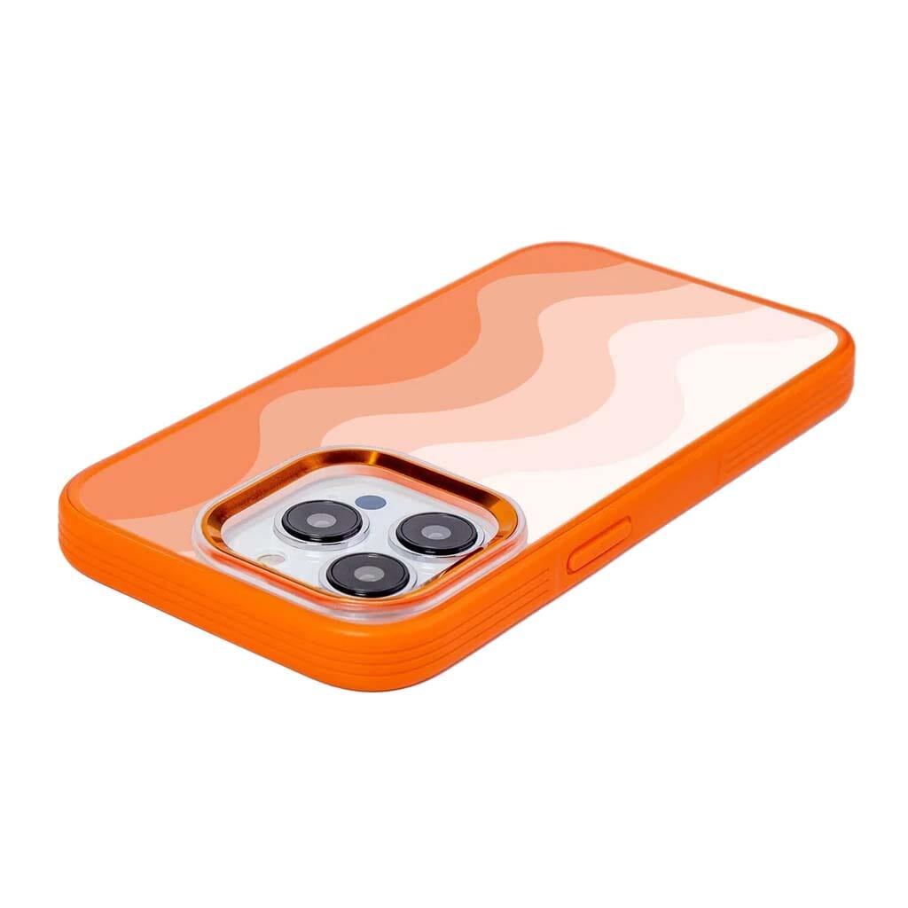 Refurbished Caseco MagSafe iPhone 14 Pro Max Orange Wave Case - Reebelo Singapore