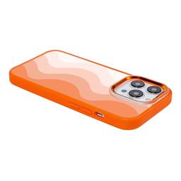 Caseco MagSafe iPhone 14 Pro Max Orange Wave Case