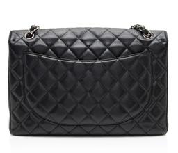 Chanel Caviar Leather Classic Maxi Single Flap Bag