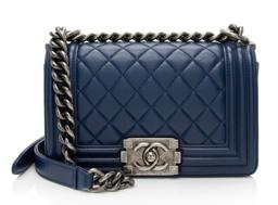Chanel Lambskin Small Boy Bag