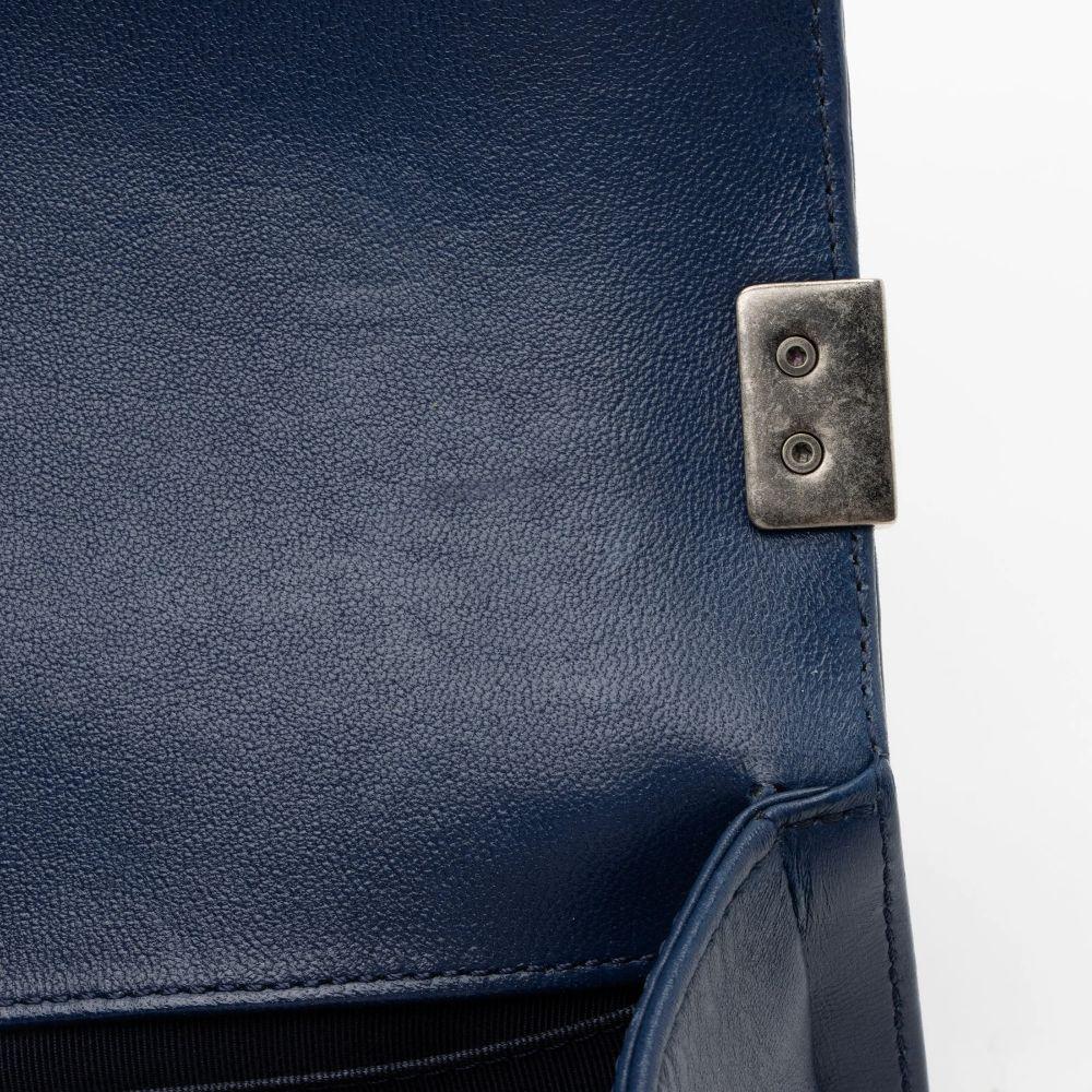 Refurbished Chanel Lambskin Small Boy Bag - Reebelo Singapore