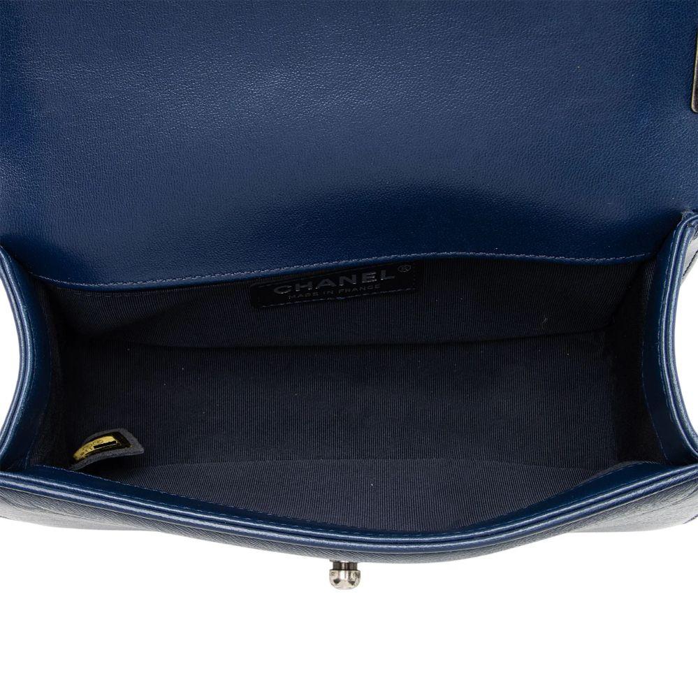 Refurbished Chanel Lambskin Small Boy Bag - Reebelo Singapore