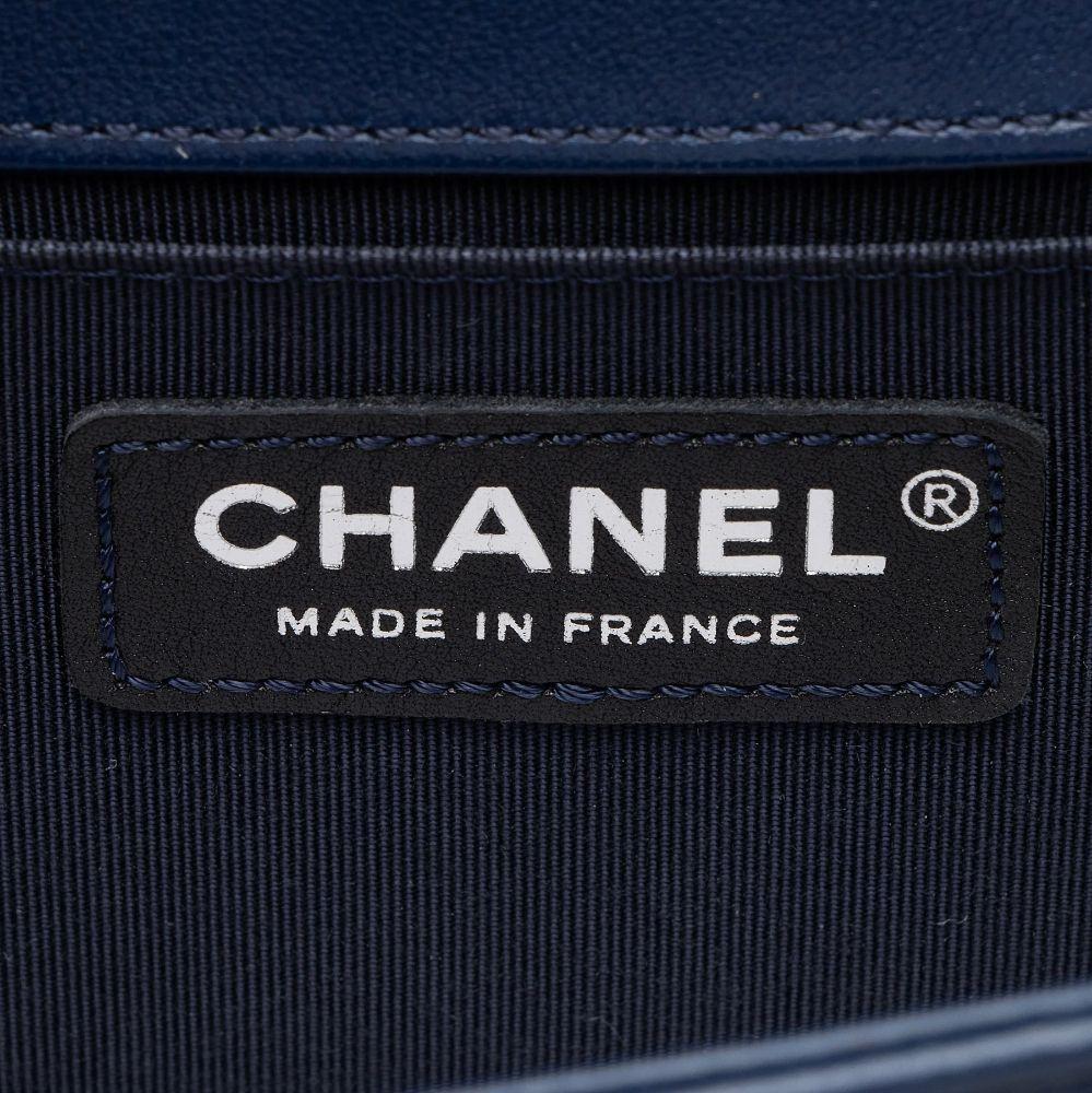 Refurbished Chanel Lambskin Small Boy Bag - Reebelo Singapore