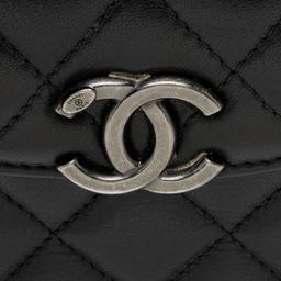 Chanel Lambskin Trunk Shoulder Bag