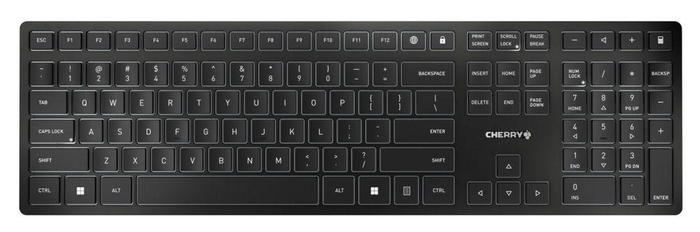 Cherry Cherry KW 9100 Slim Wireless Rechargeable Keyboard