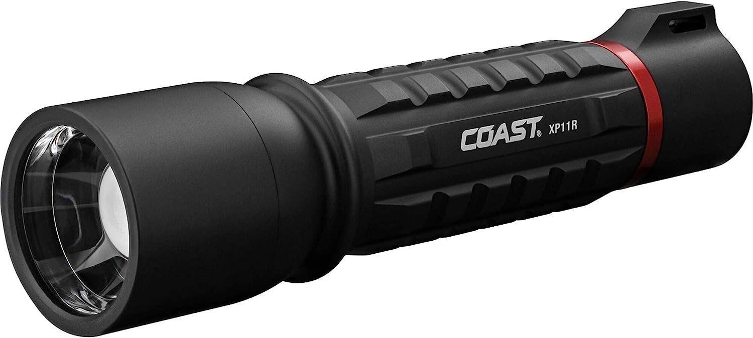 Coast XP11R Rechargeable Dual Power LED Flashlight
