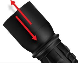 Coast XP11R Rechargeable Dual Power LED Flashlight