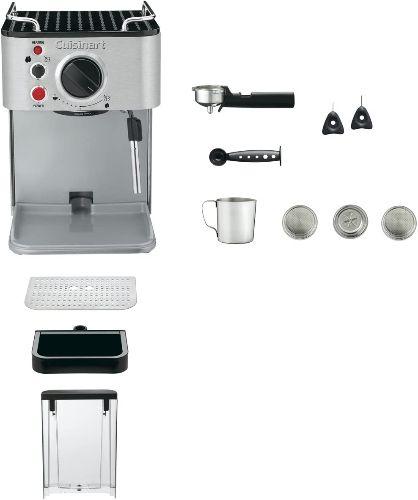 Cuisinart 1.66 Quart Manual Espresso Machine (EM-100)