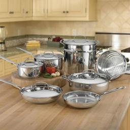 Cuisinart 77-14 Chef's Classic Cookware Set 14-Piece