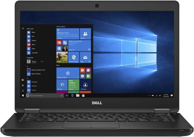 Dell Latitude 14 5480 Laptop 14" Intel Core i7-7820HQ 2.9GHz in Black