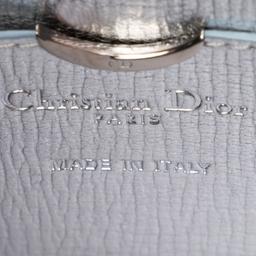 Dior Metallic Calfskin Diorever Top Handle