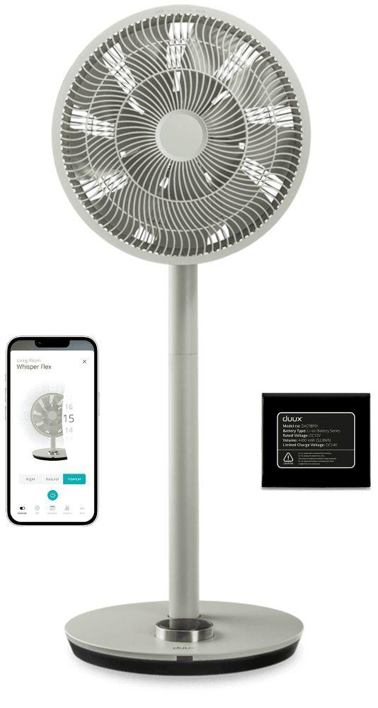 Refurbished Duux Whisper Flex Smart + Battery Pack - Reebelo Singapore