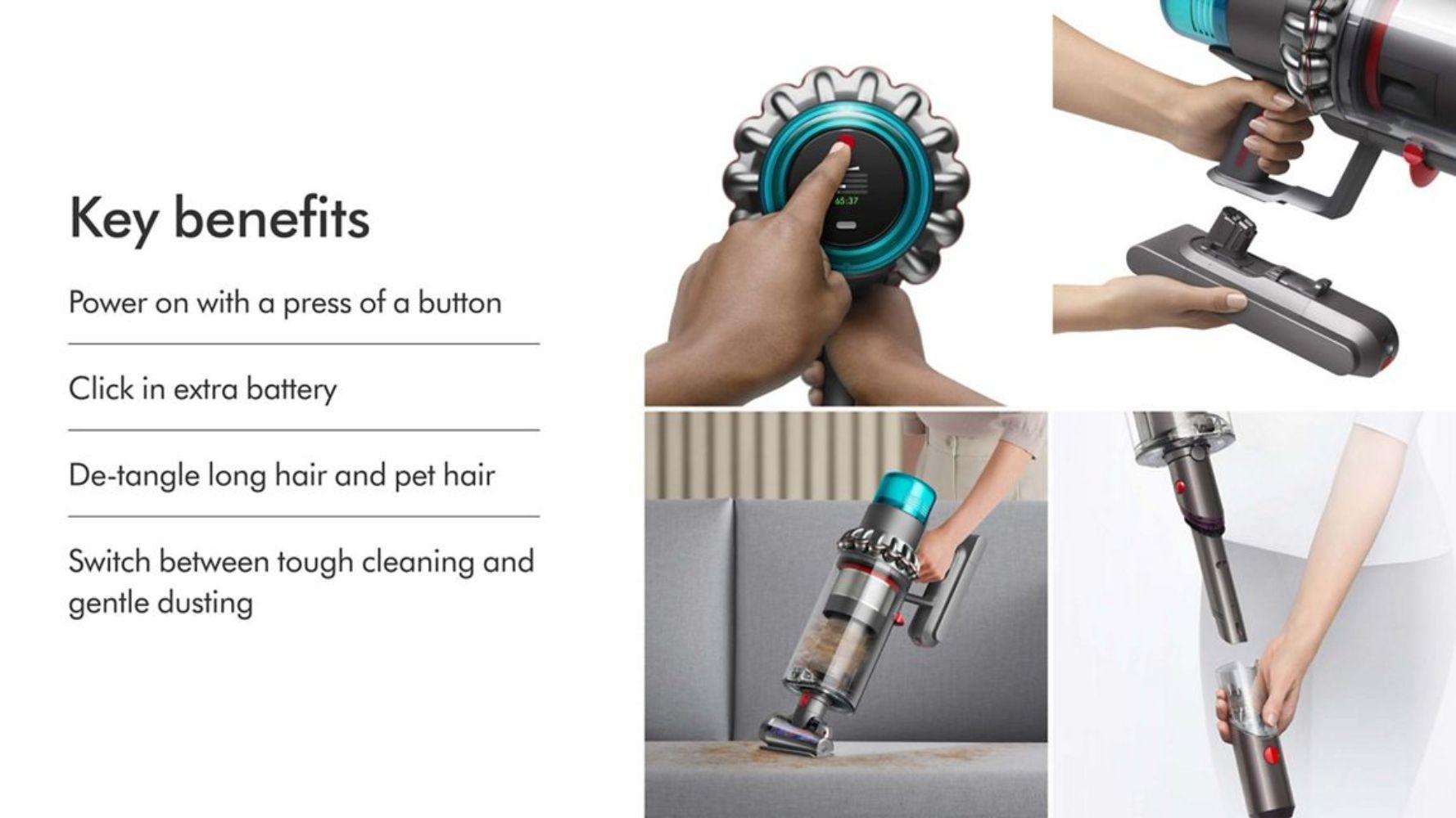 Refurbished Dyson Gen5outsize HEPA Cordless Vacuum Cleaner - Reebelo Singapore