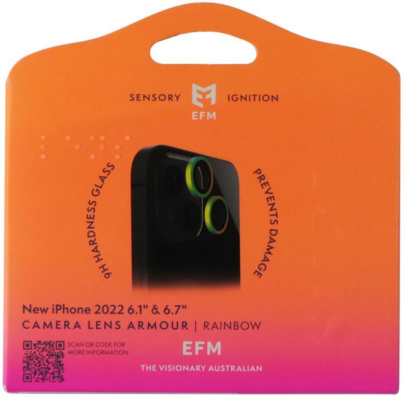 EFM Camera Lens Armour for iPhone 14 / 14 Plus