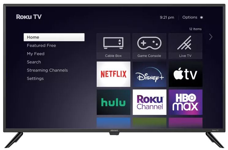 Element 43" 4K UHD HDR10 Roku TV (E4AA43R-T)
